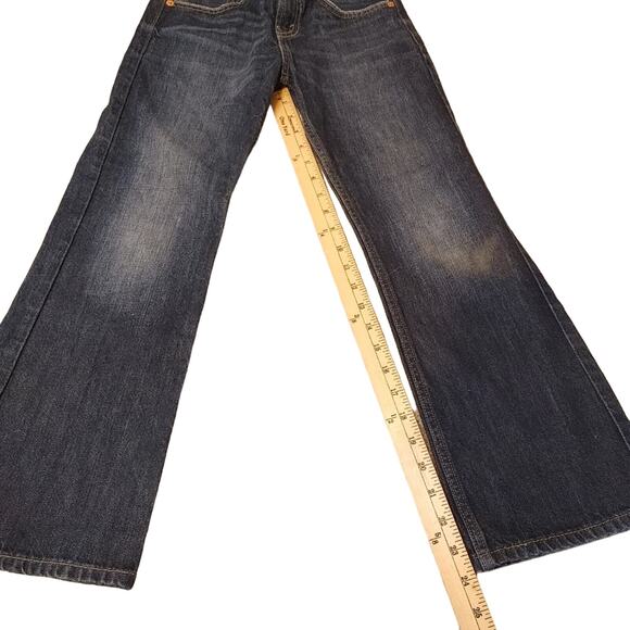Levi's Straus 527 Boot Cut Dark Wash Cotton Waist 25 Length 25 - Picture 3 of 14